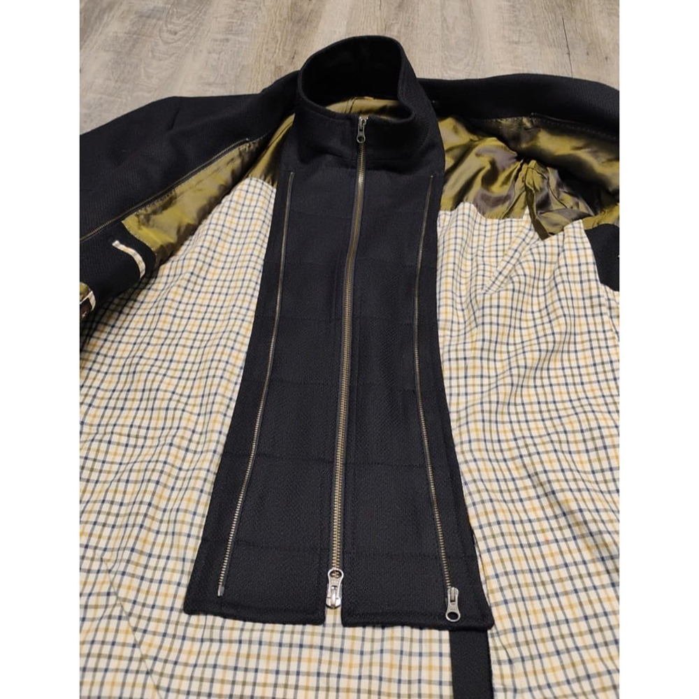 Kroon Ritchie Navy blue Hybrid Sport Coat Blue Blazer Wool Cashmere 46R $425 - Picture 9 of 16